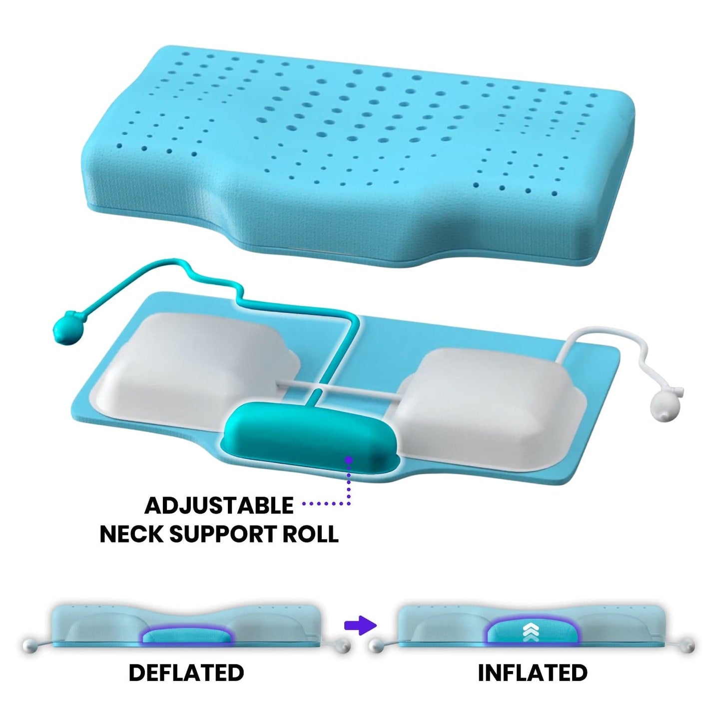 DR-HO'S Adjustable Pillow